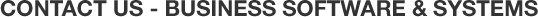 About Us - Business Software & Systems